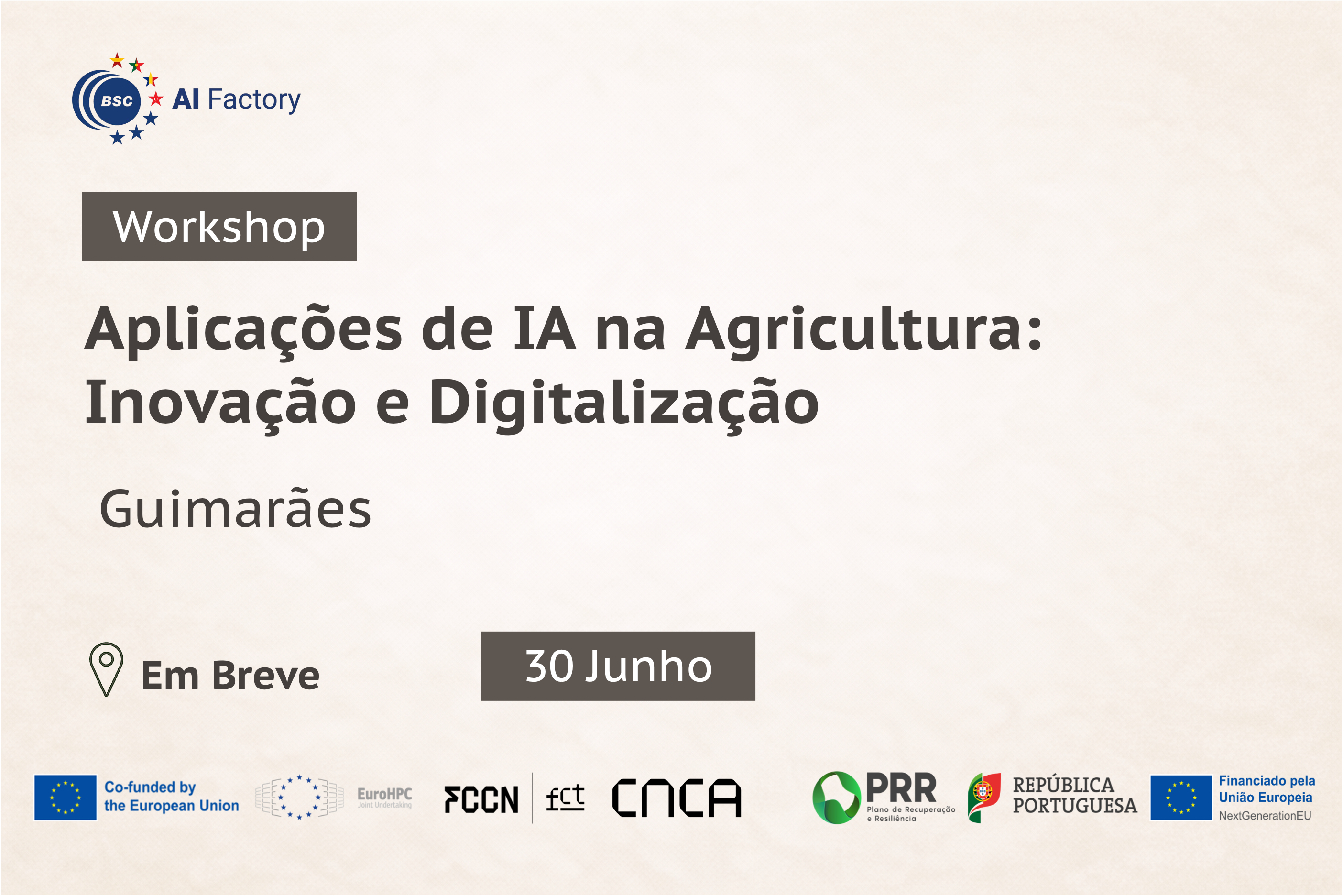 Workshop Presencial Prático em Guimarães – Agricultura