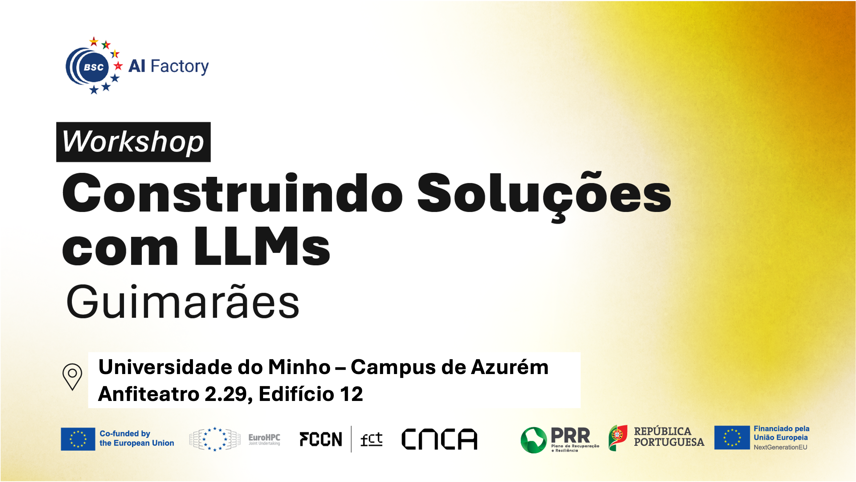 Workshop Presencial Prático em Guimarães – “Construindo Soluções com LLMs”