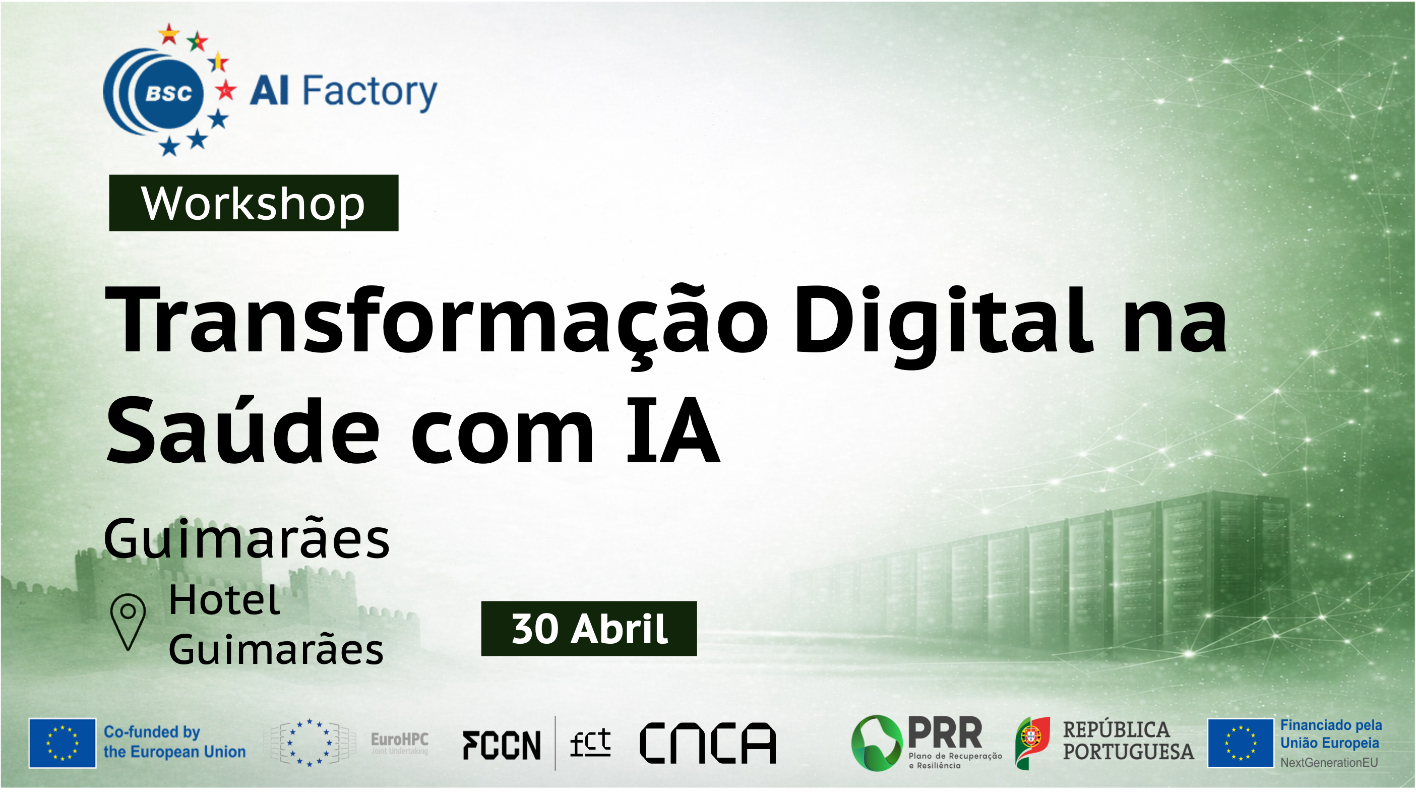 Workshop Presencial Prático em Guimarães – “Transformação Digital na Saúde com IA”